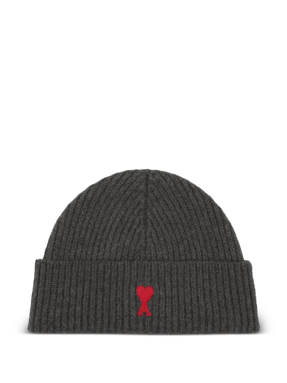 Ami paris Bonnet Avec Ami De Coeur Contraste