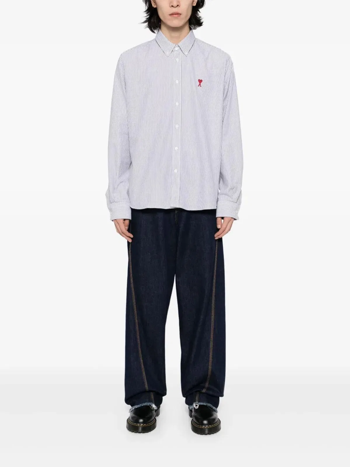 Ami paris Striped Shirt