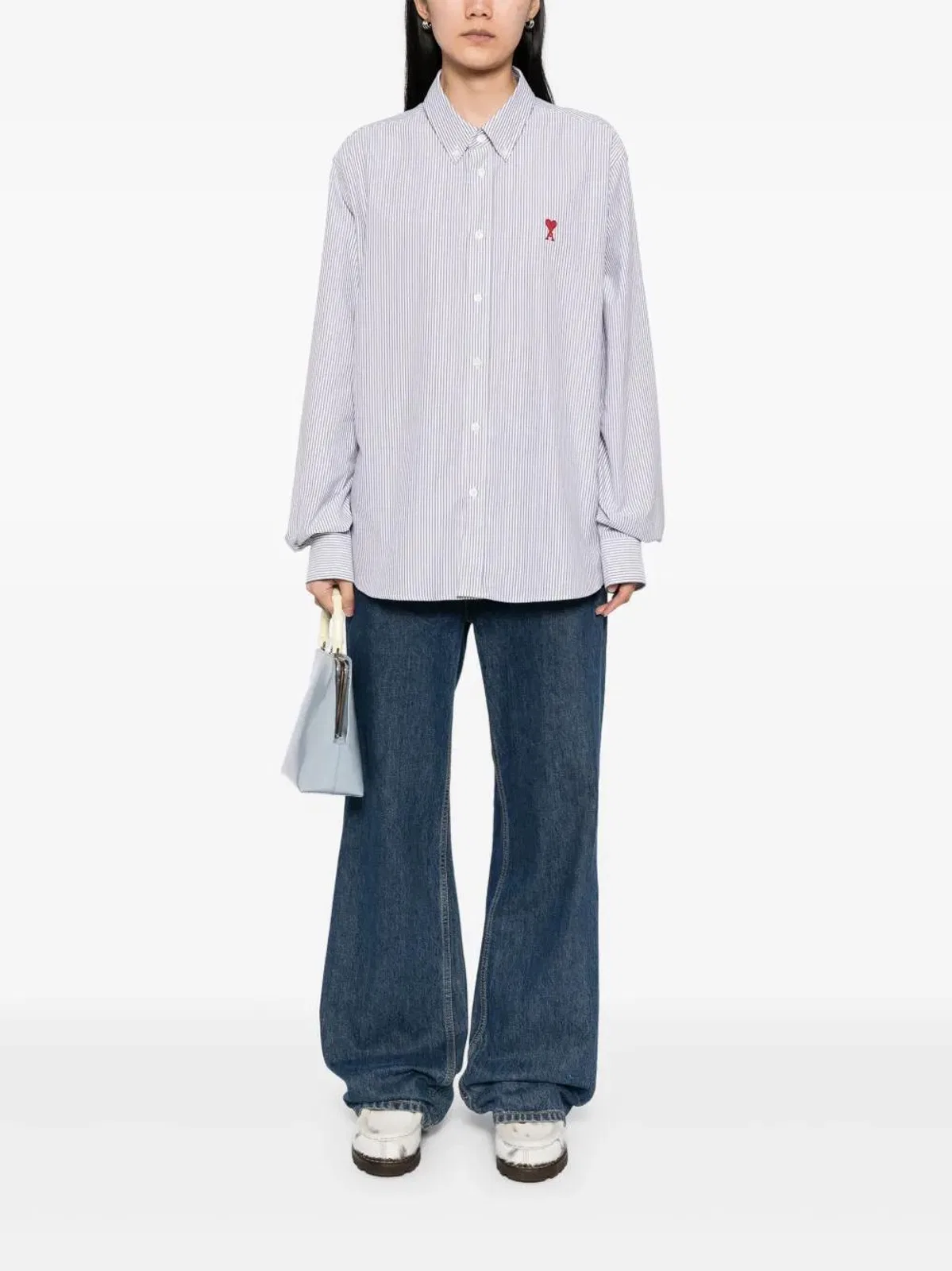 Ami paris Striped Shirt