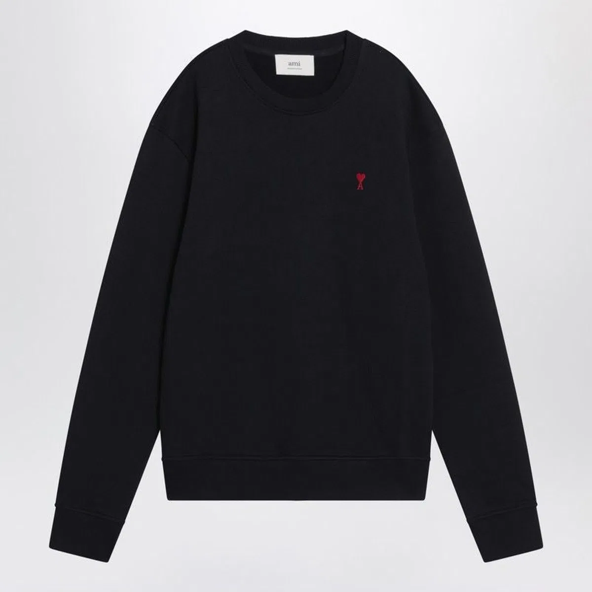 Ami paris Black Ami De Coeur Sweatshirt