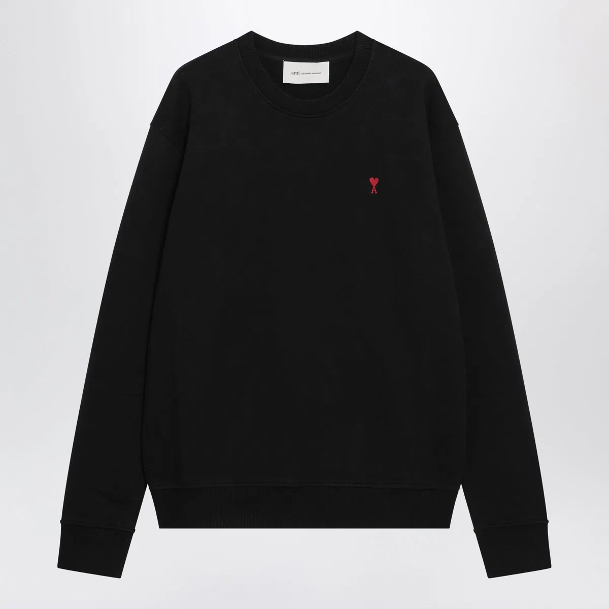 Ami paris Black Ami De Coeur Sweatshirt