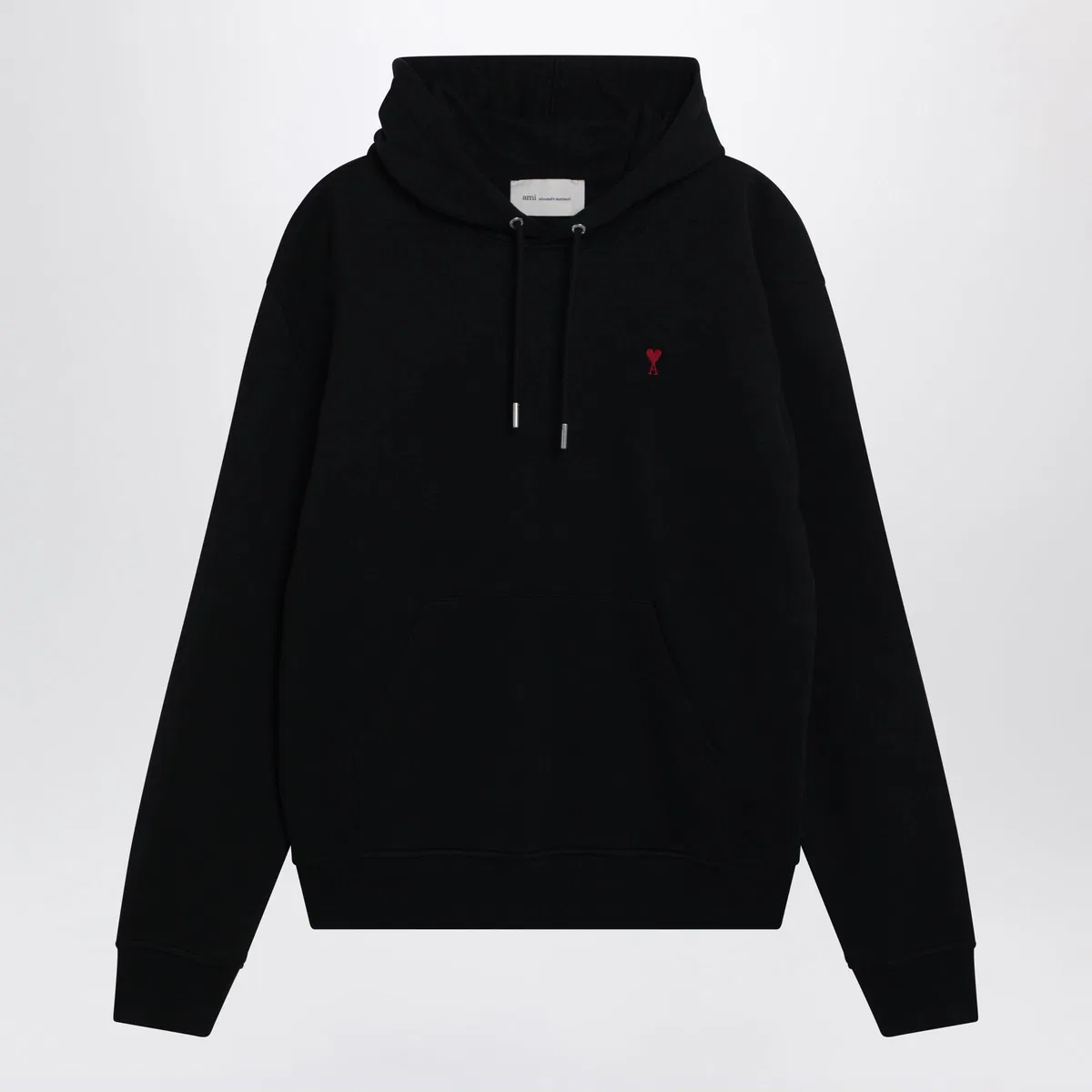 Ami paris Black Ami De Coeur Hoodie
