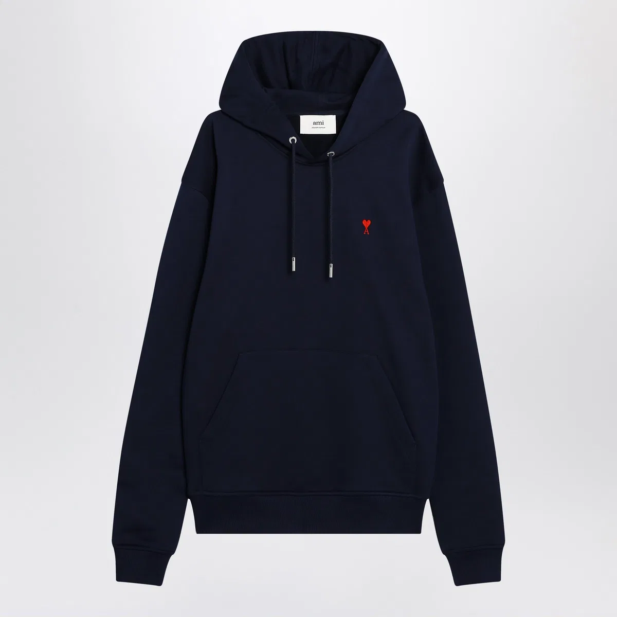 Ami paris Night Blue Ami De Coeur Hoodie