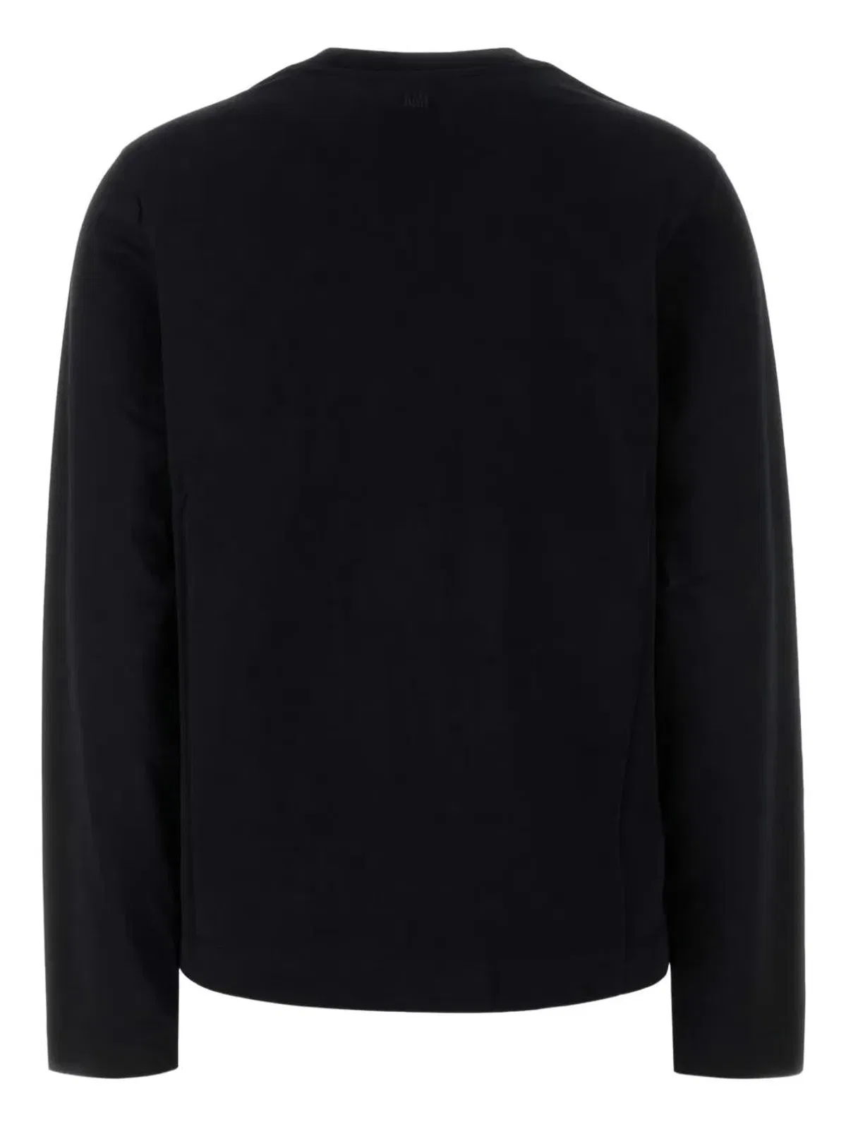 Ami paris Black Cotton T-Shirt