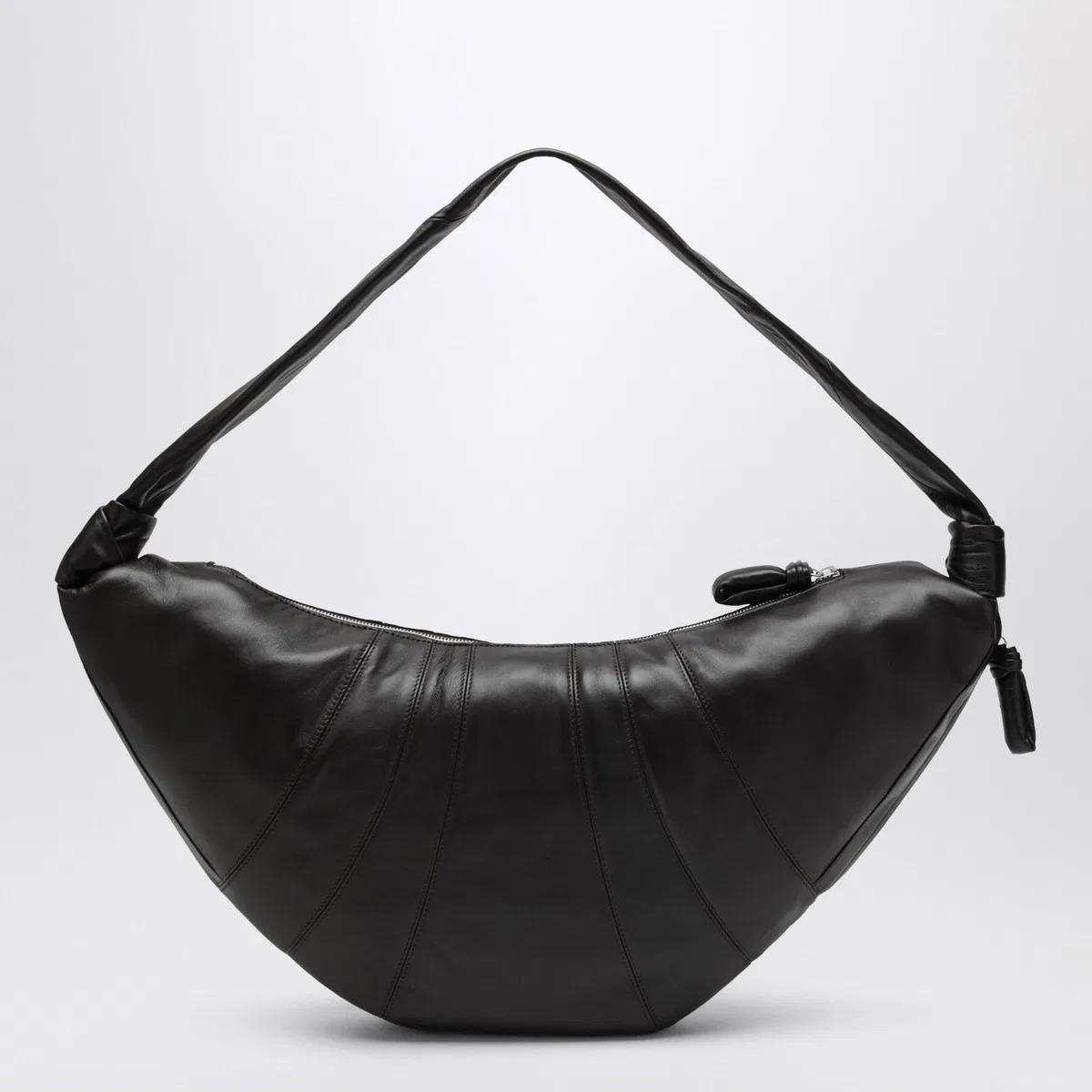Lemaire Large Croissant Dark Chocolate Lambskin