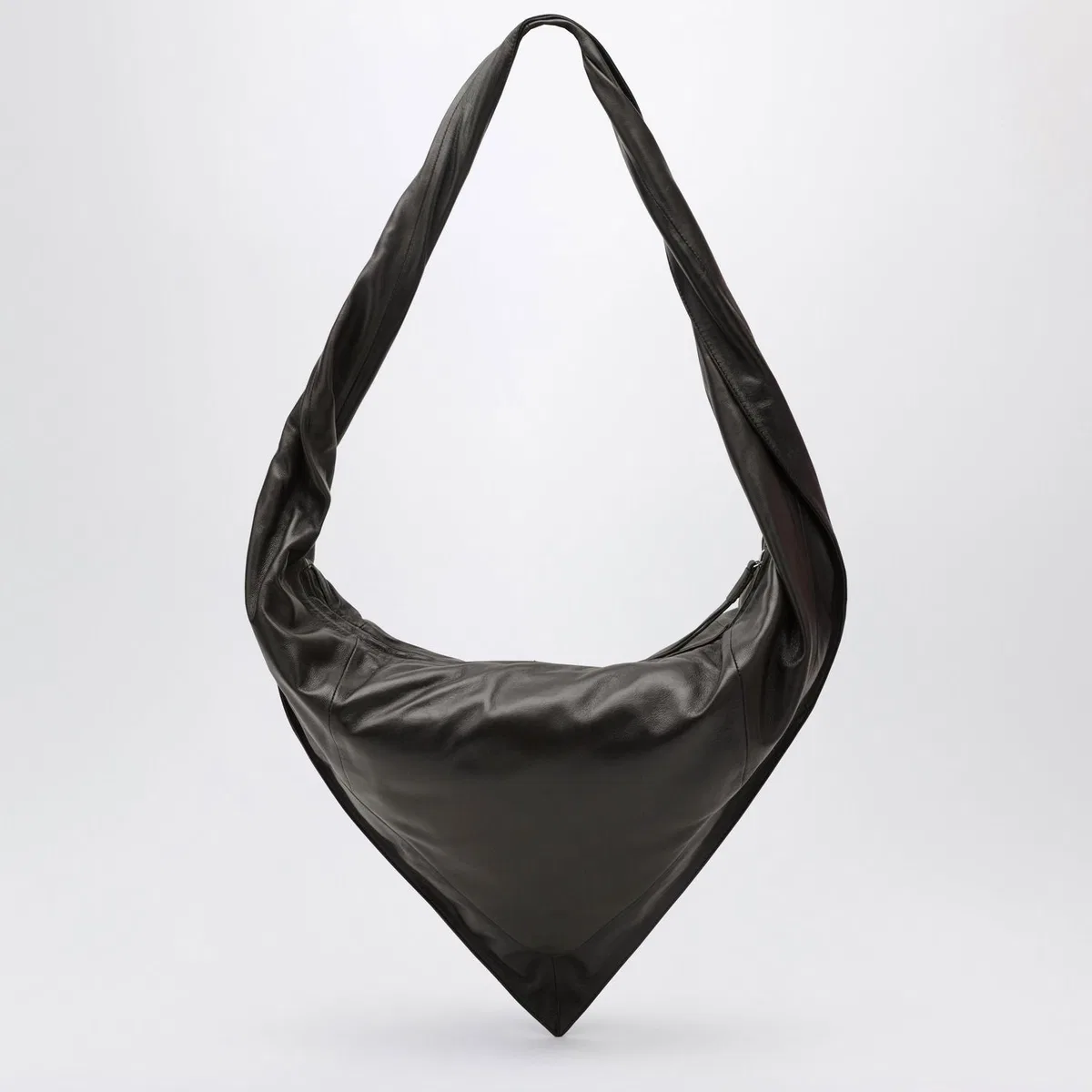 Lemaire Small Black Extended Scarf Bag