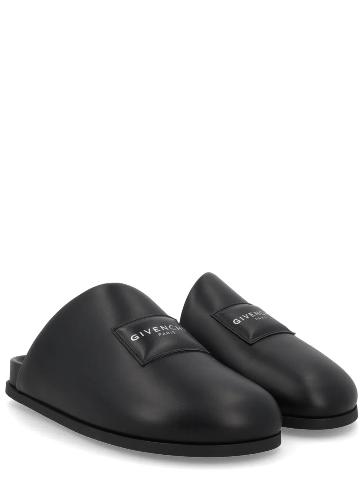 Givenchy Black Lamb Leather Flat