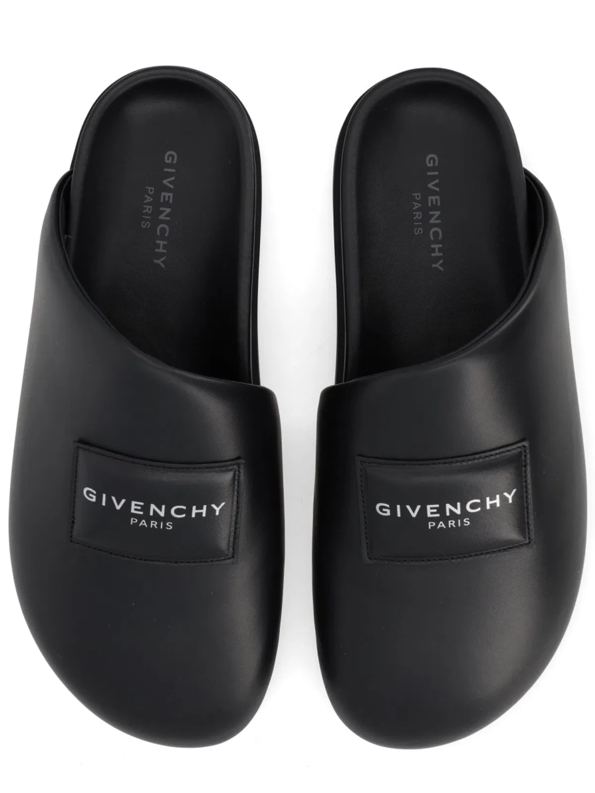 Givenchy Black Lamb Leather Flat
