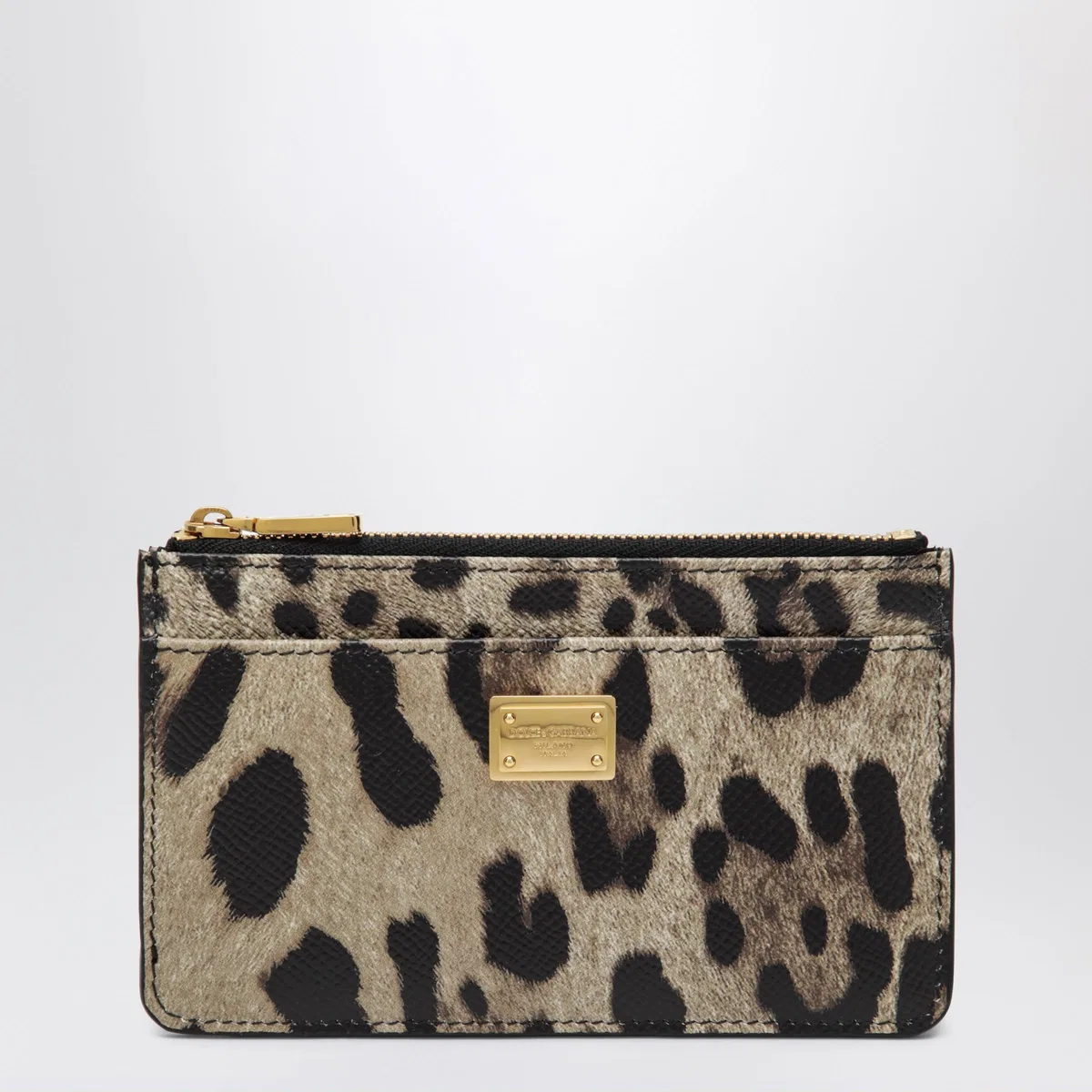 Dolce Gabbana Dolce&Gabbana Leopard-Print Dauphine Lea