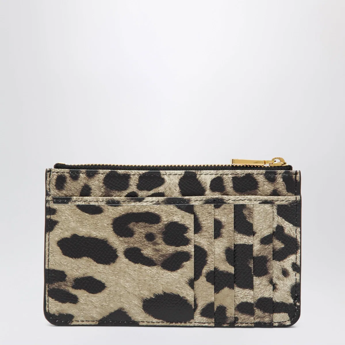 Dolce Gabbana Dolce&Gabbana Leopard-Print Dauphine Lea