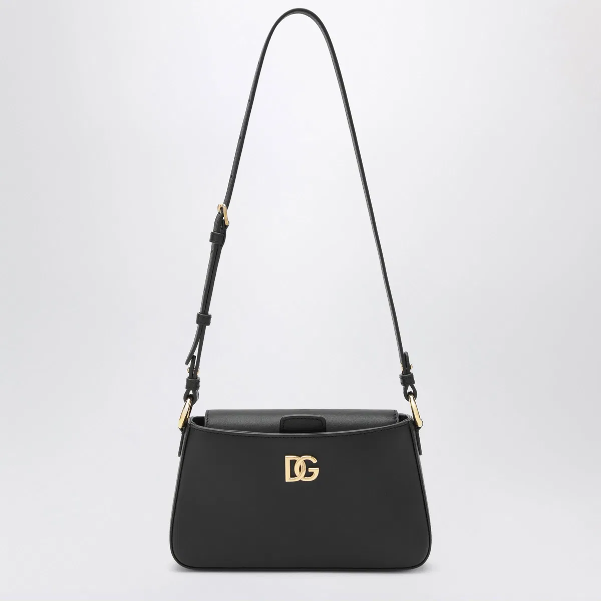 Dolce Gabbana Dolce&Gabbana Black Calfskin Phone Bag