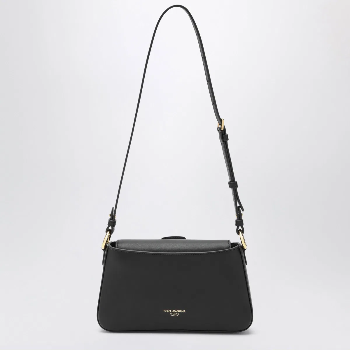 Dolce Gabbana Dolce&Gabbana Black Calfskin Phone Bag