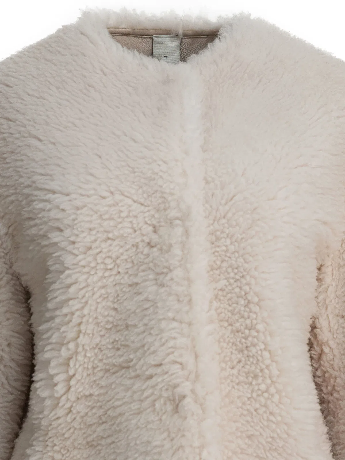 Furling by Giani Beige Calfskin Jacket