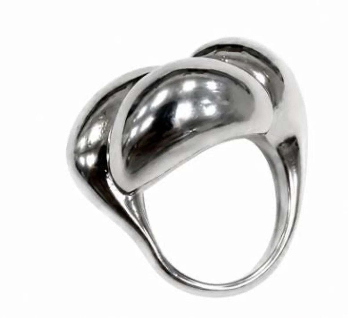 Soeur Silver-Tone Stud Engraved Bijo