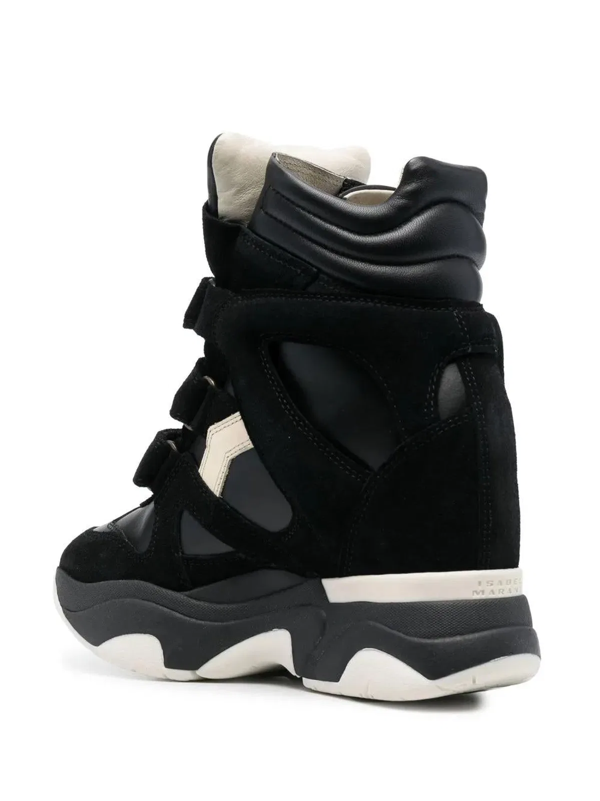 Isabel Marant Balskee High-Top Wedge Sneakers