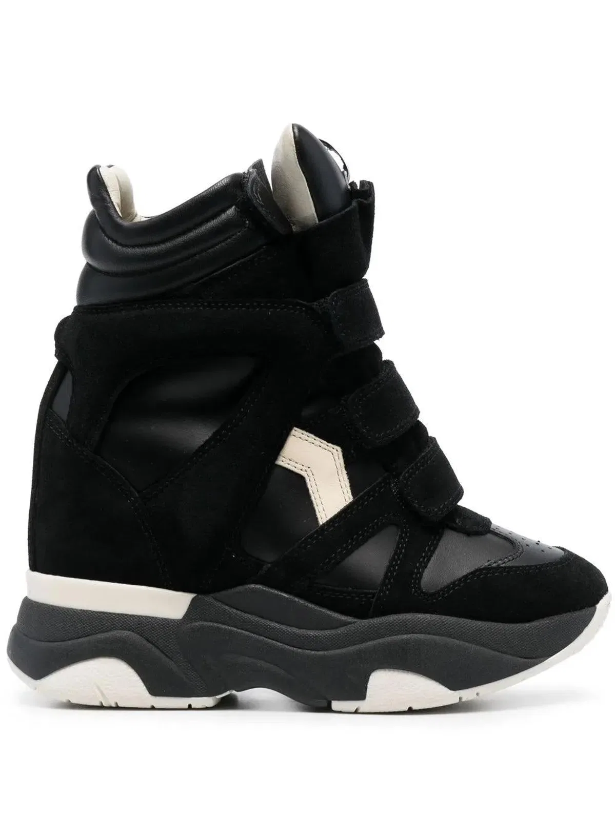 Isabel Marant Balskee High-Top Wedge Sneakers