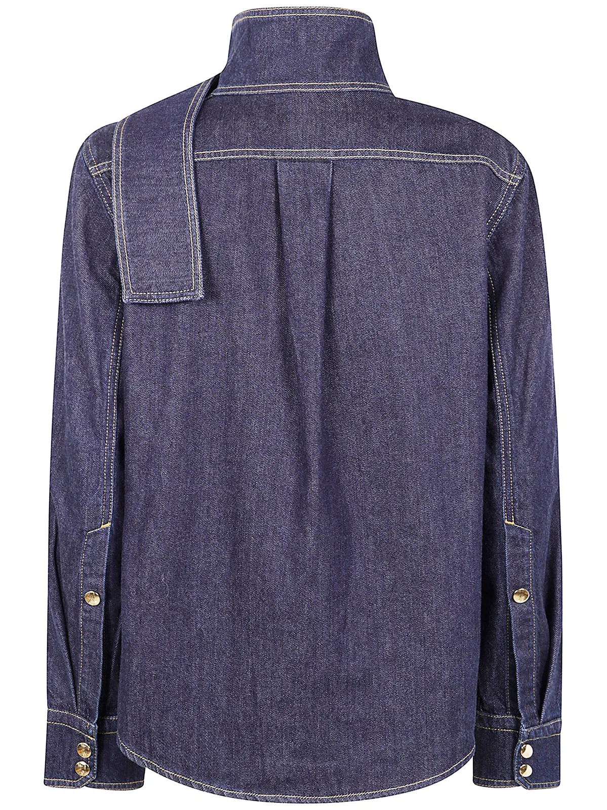 Patou Ascot Collar Blouse