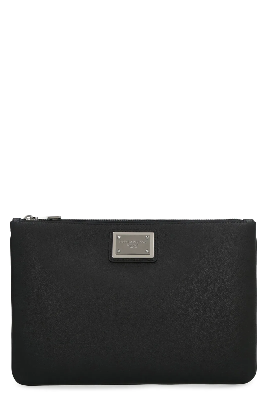 Dolce Gabbana Dolce & Gabbana Black Leather And Nylon 