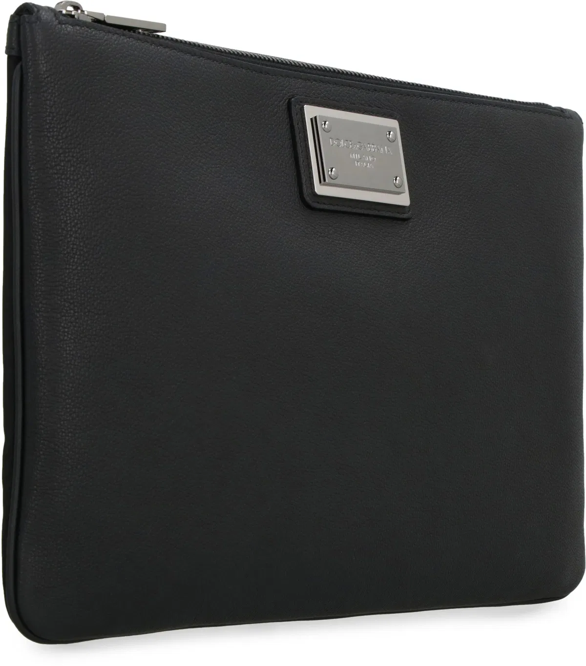Dolce Gabbana Dolce & Gabbana Black Leather And Nylon 
