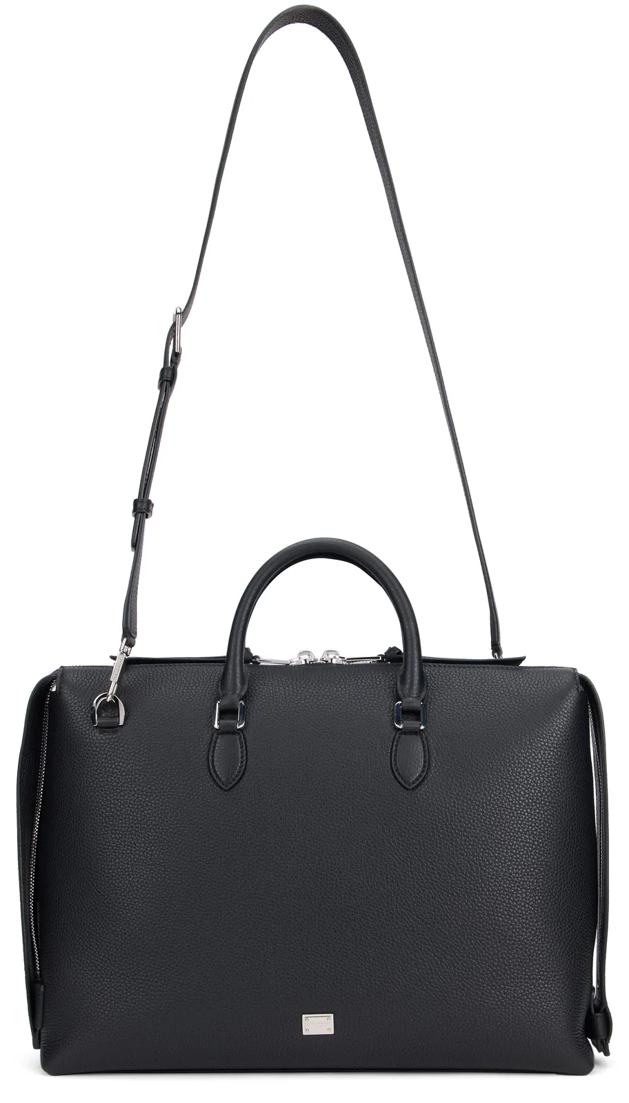 Dolce Gabbana Dolce & Gabbana Pebbled-Leather Briefcas