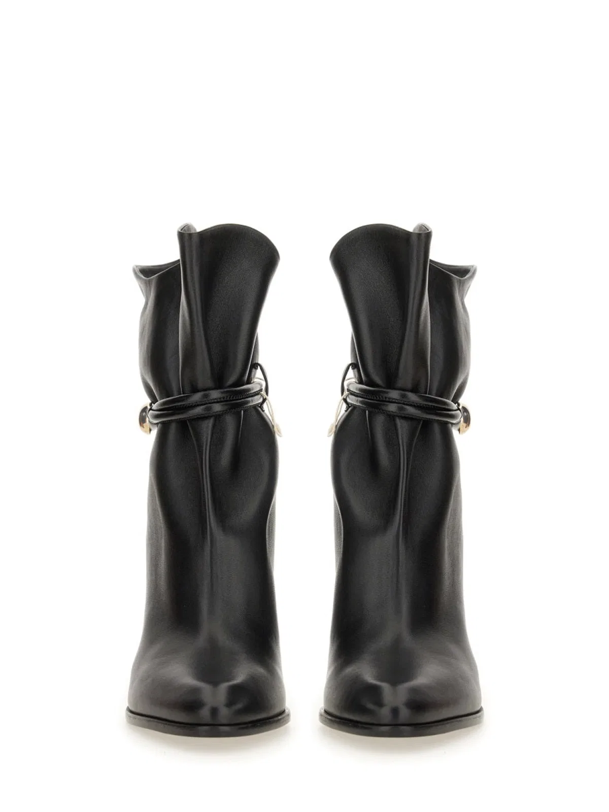 Isabel Marant Black Leather Heel