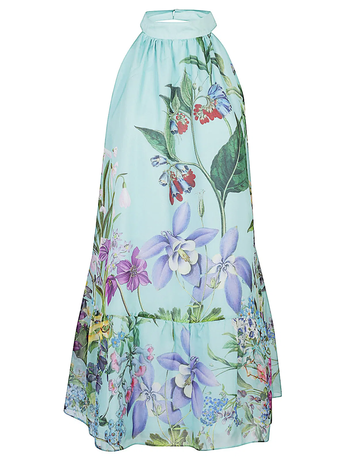 St. Piece Of London Bonnie Printed Silk Dress