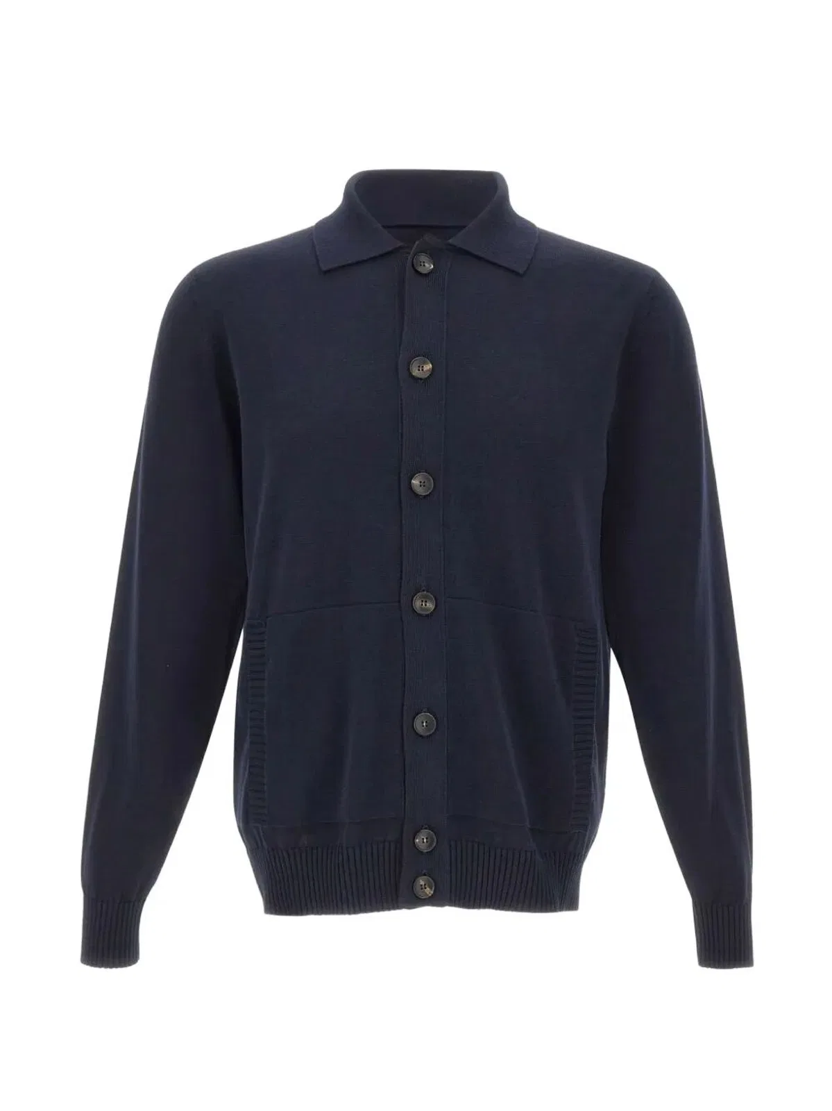 Filippo De Laurentiis Polo Neck Long Sleeves Cardigan