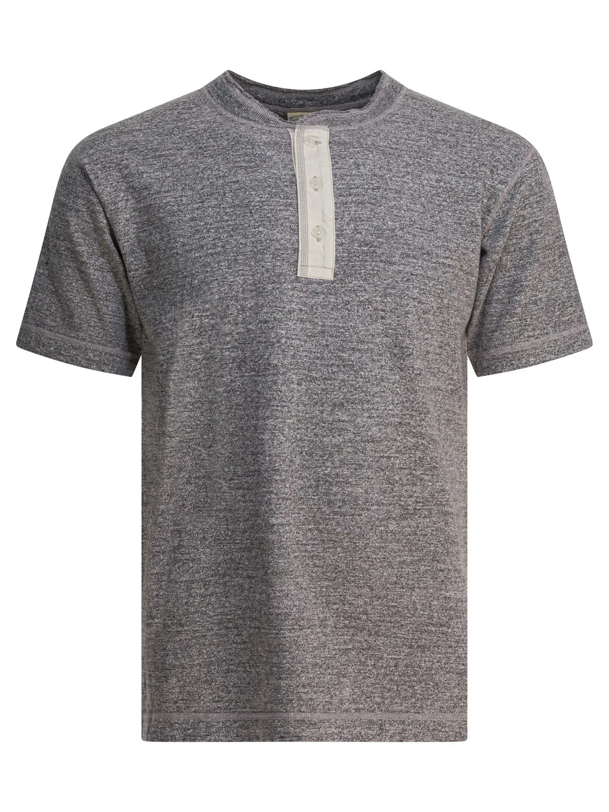 Buzz Rickson's Cotton T-Shirt With Buttons