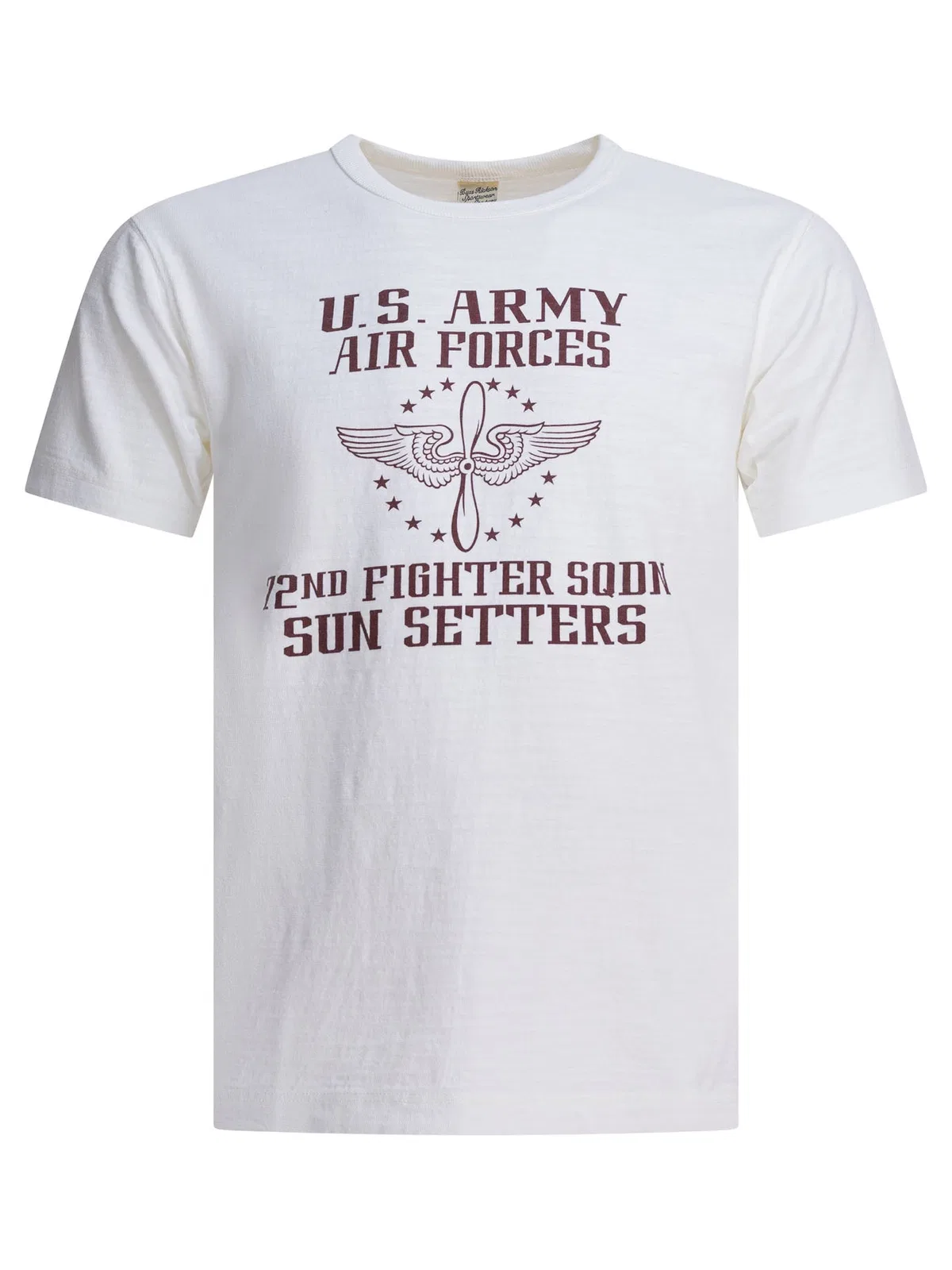 Buzz Rickson's White Cotton T-Shirt