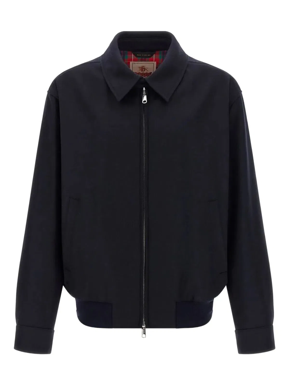 Baracuta G18 Melton - Wool And Cashmere Bomber Ja