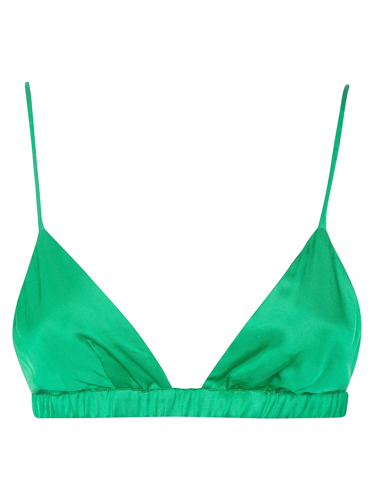 The Frankie Shop "Nina" Satin Bralette