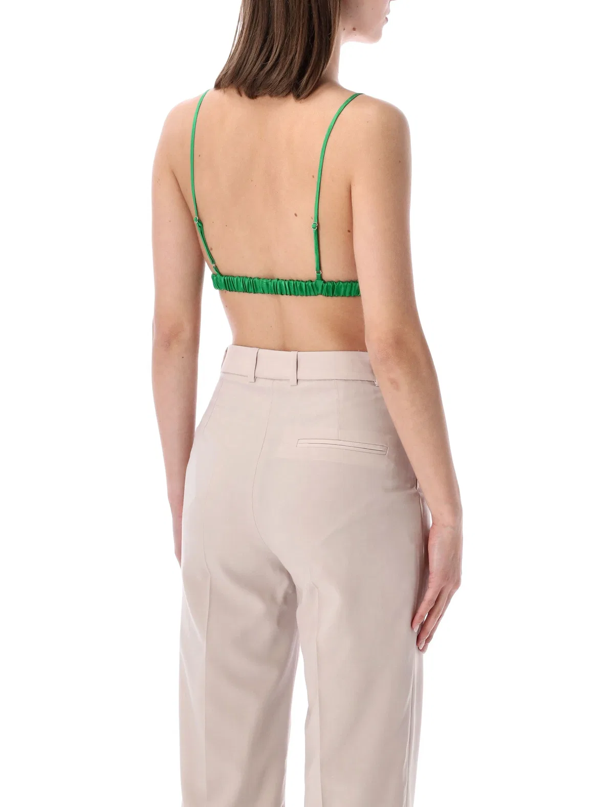 The Frankie Shop Nina Satin Bralette