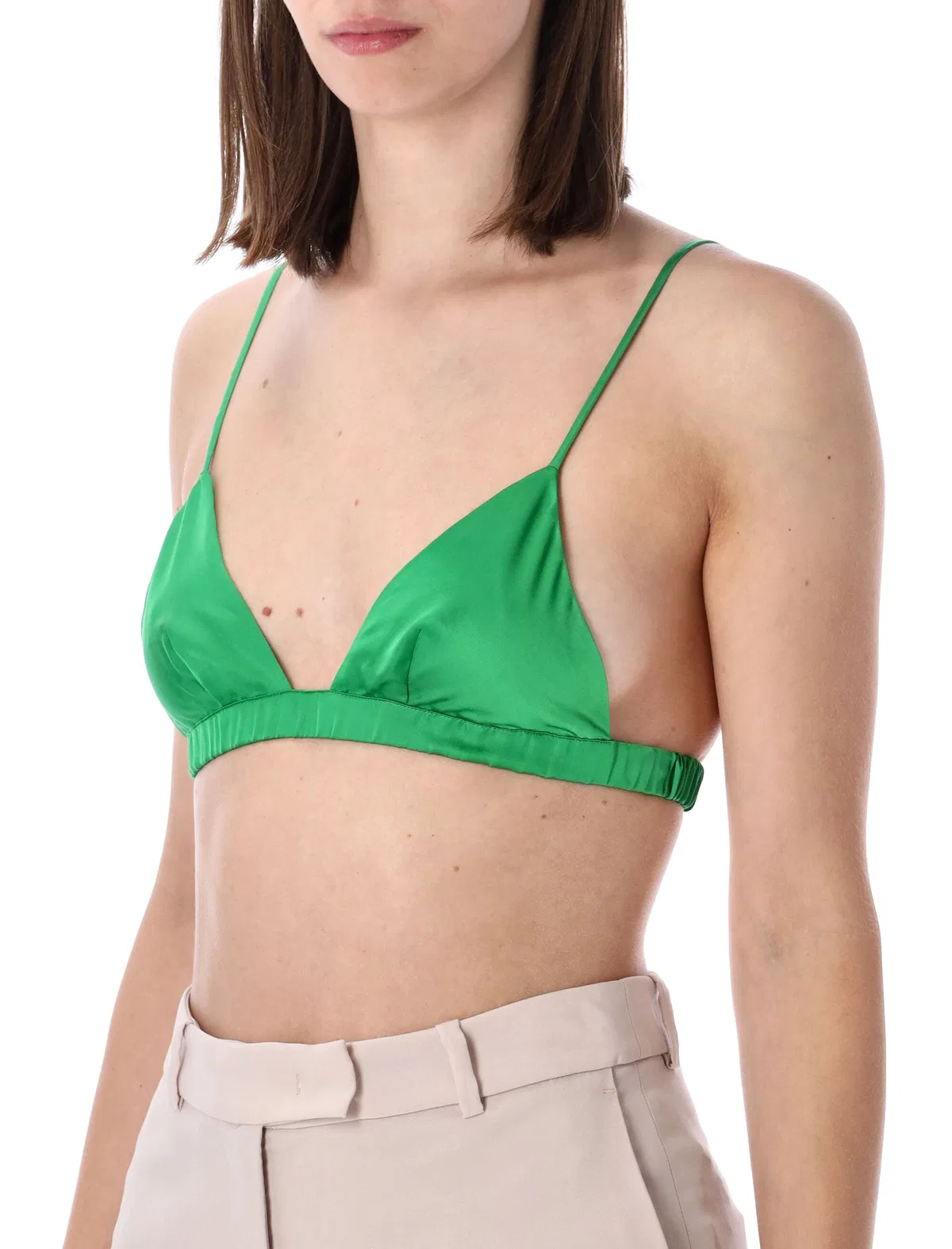The Frankie Shop Nina Satin Bralette