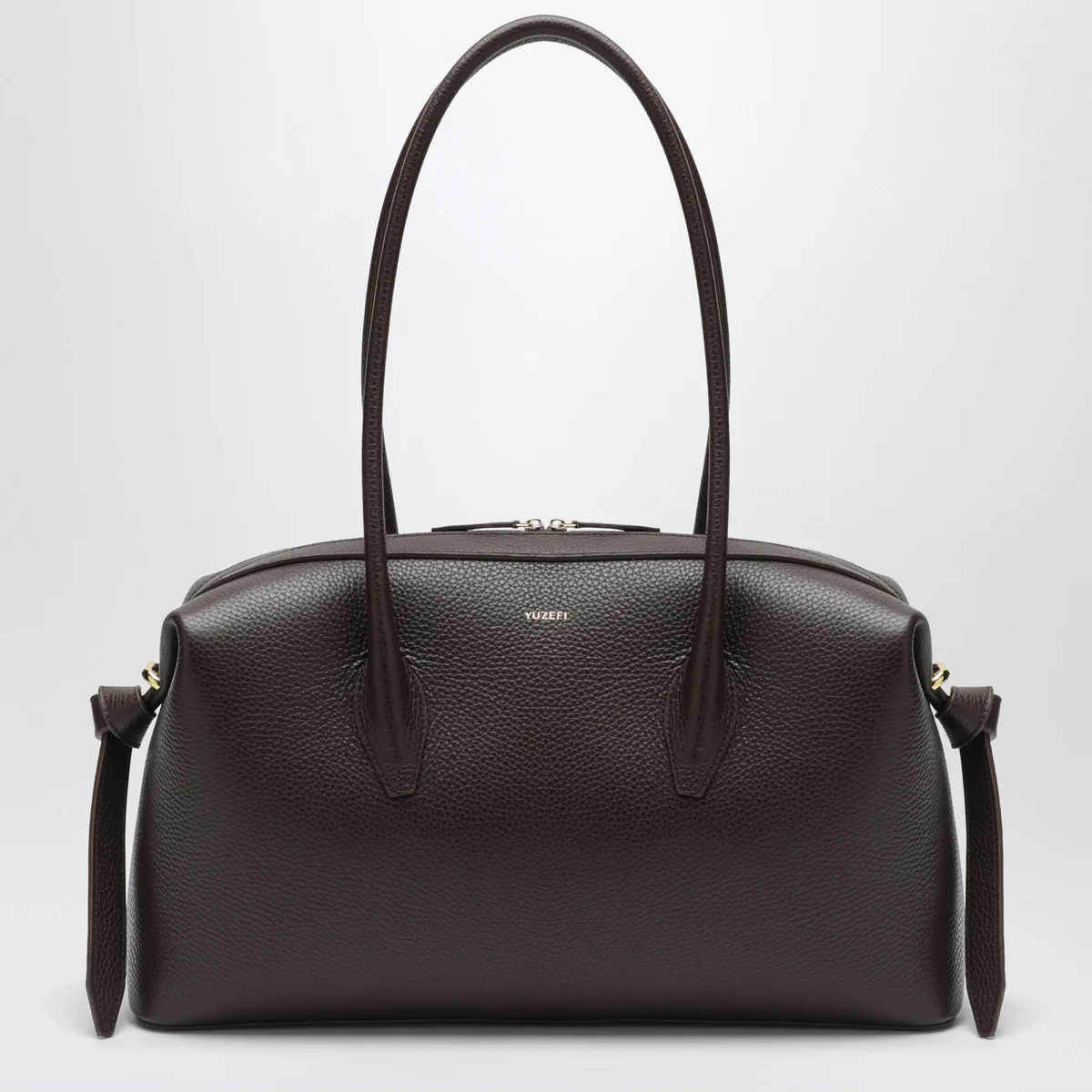 Yuzefi Brioche Duffle Bag In Espresso Pebble-Gr