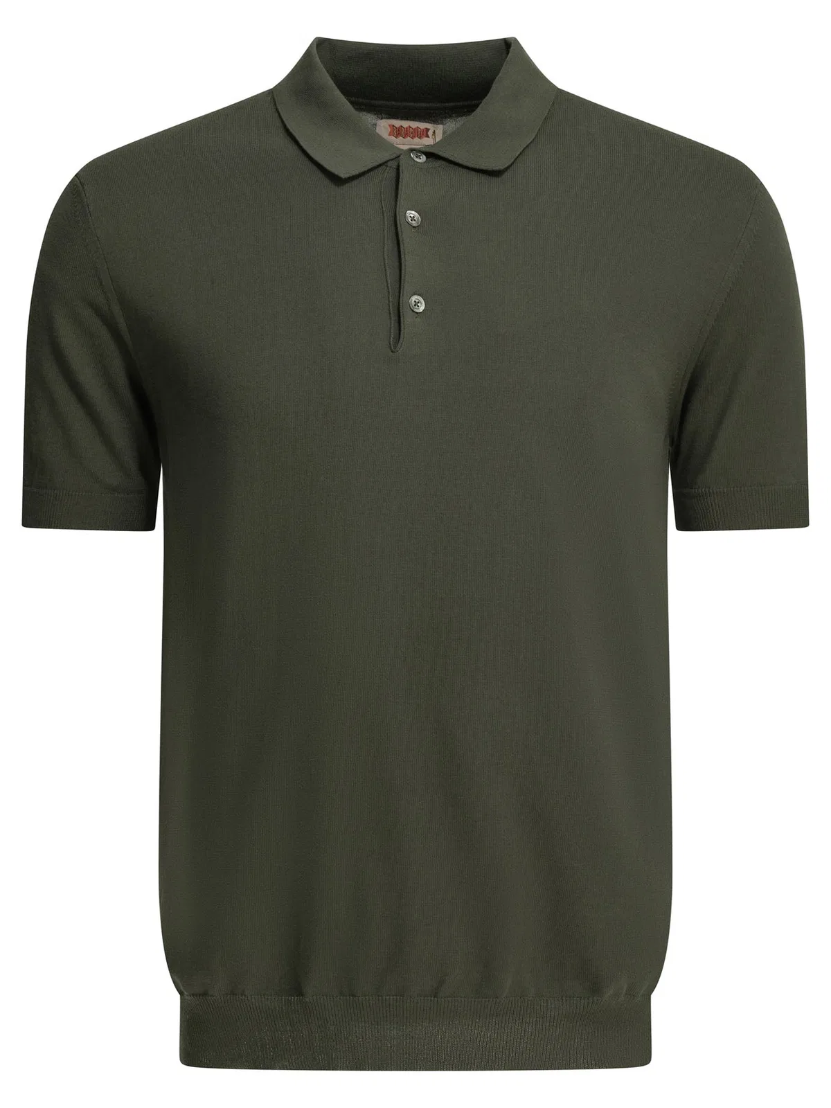 Baracuta Green Cotton Polo Shirt