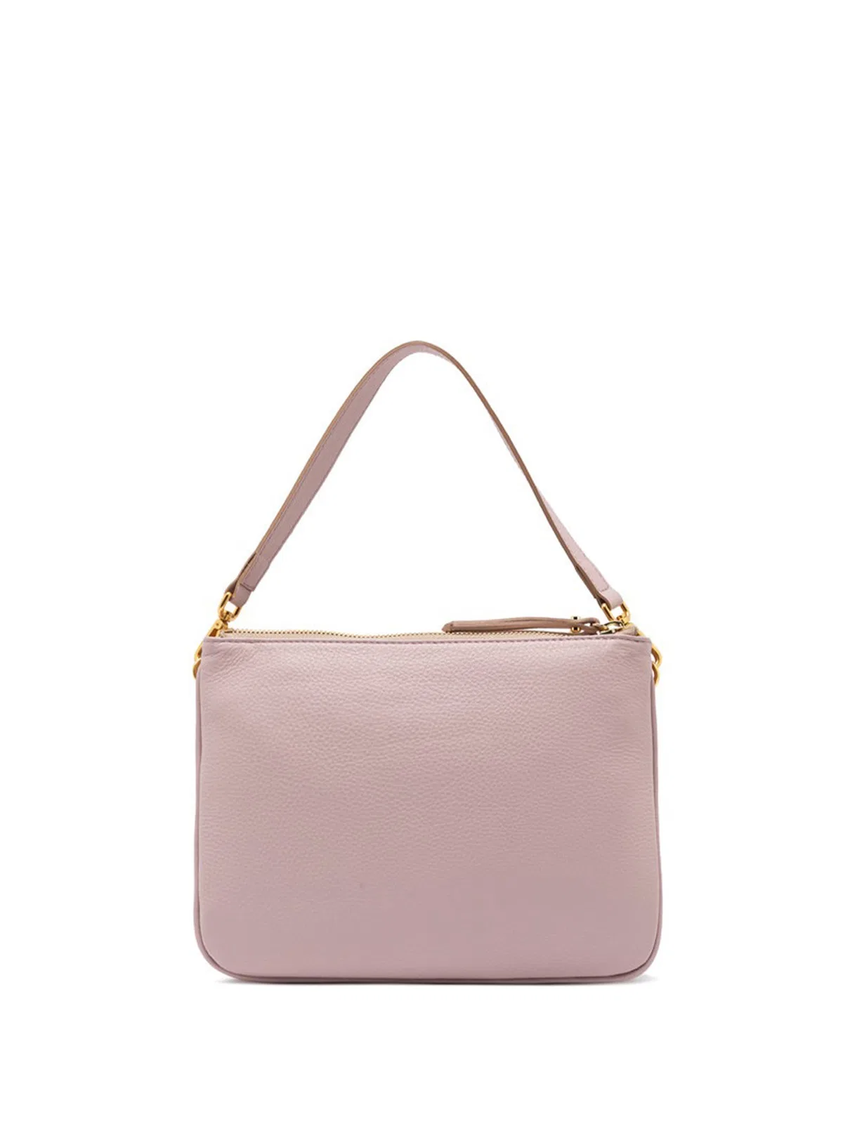 Gianni Chiarini Pink Frida Shoulder Bag In Matte Leather