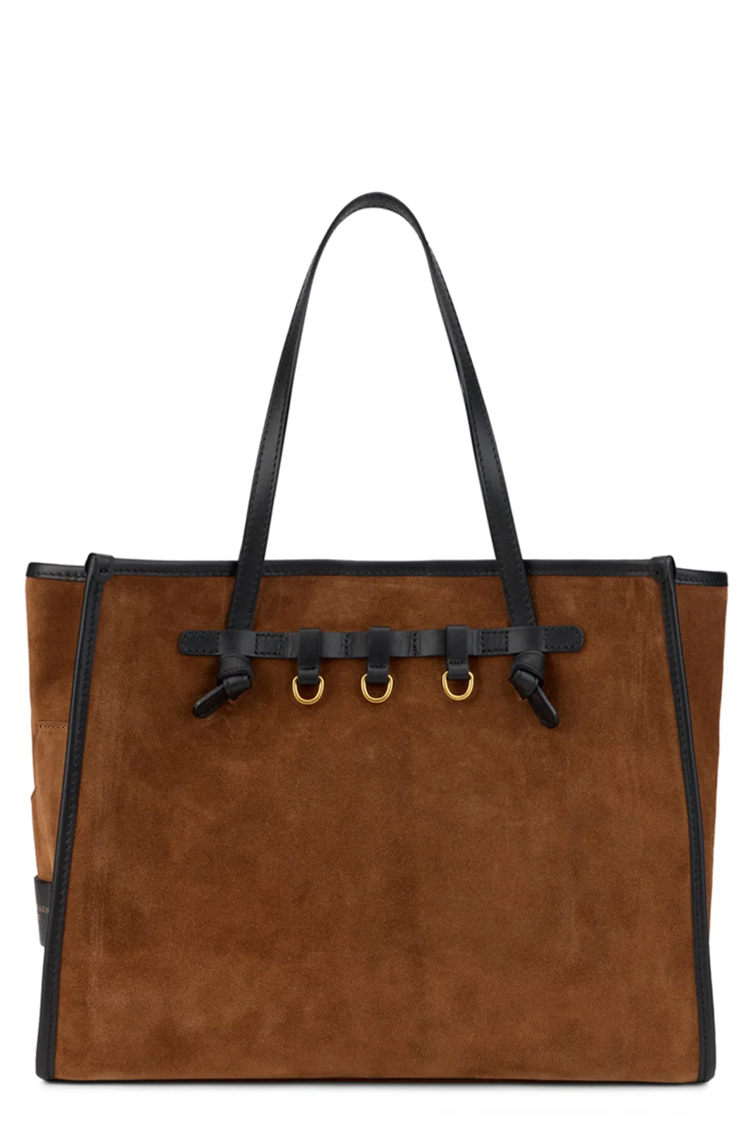 Gianni Chiarini Tote Bag In Suede Leather