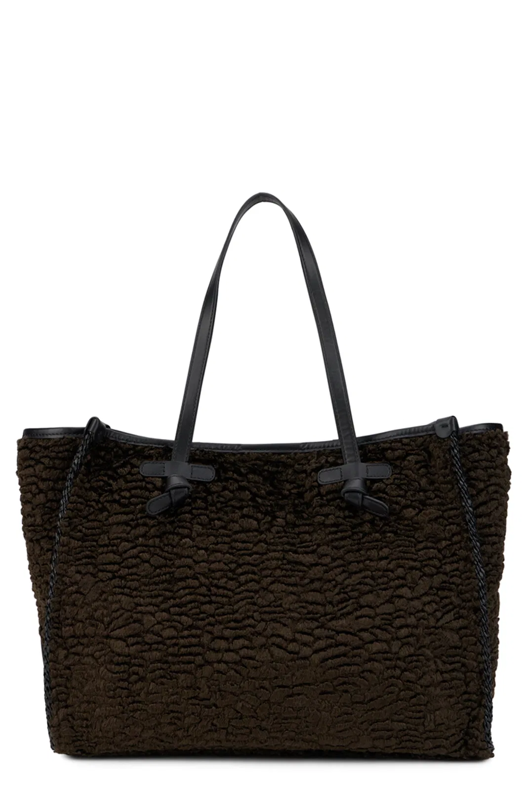 Gianni Chiarini Tote Bag In Faux Astrakhan
