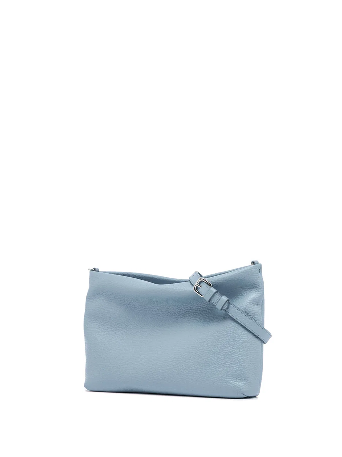 Gianni Chiarini Brenda Clutch Bag In Light Blue Hammered
