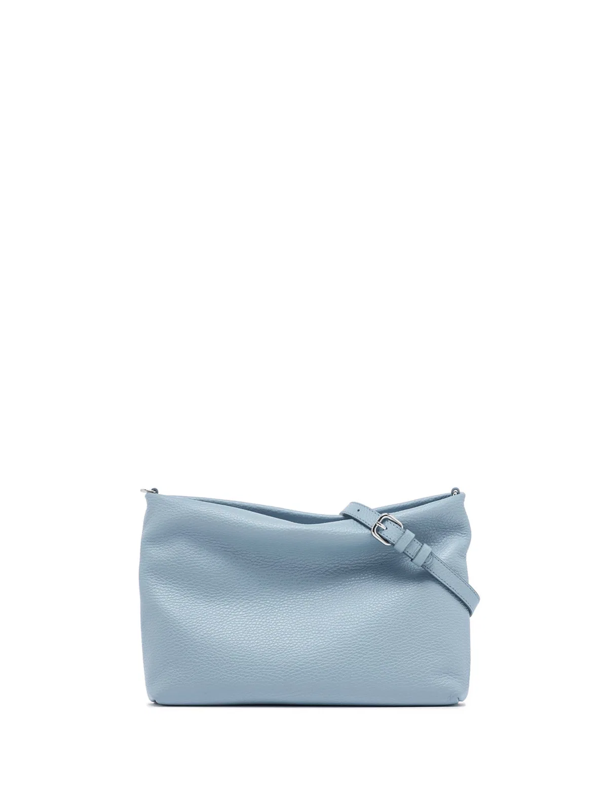 Gianni Chiarini Brenda Clutch Bag In Light Blue Hammered