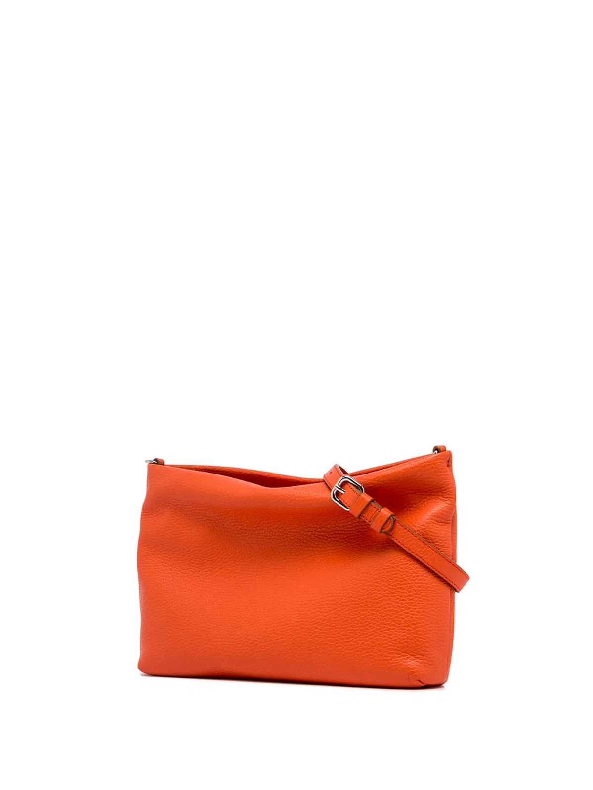 Gianni Chiarini Brenda Clutch Bag In Hammered Coral Leat