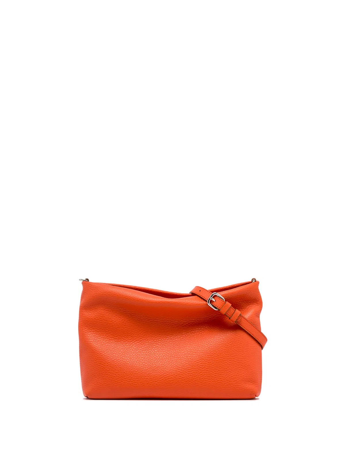 Gianni Chiarini Brenda Clutch Bag In Hammered Coral Leat
