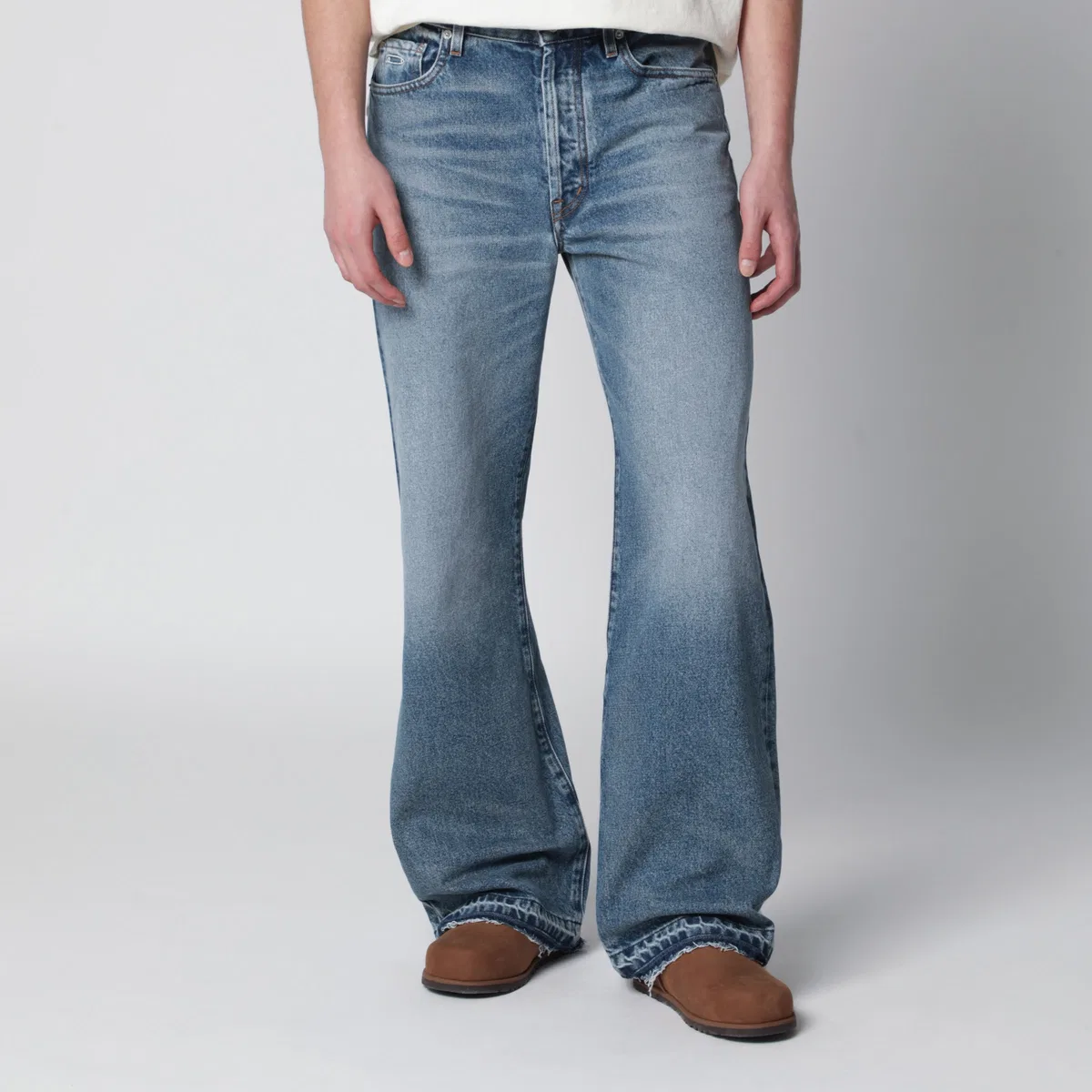 Gallery Dept. Medium Blue Washedeffect Jeans