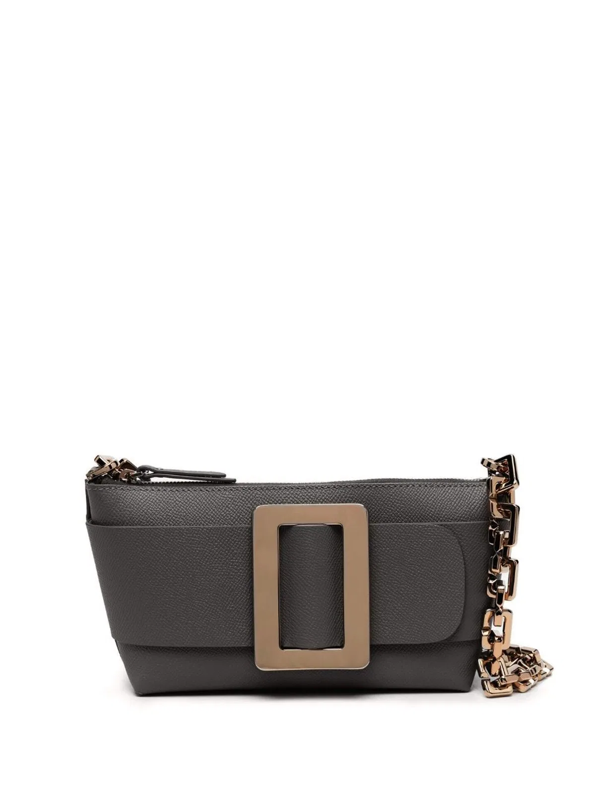 Boyy Buckle Pouchette Epsom Leather Handbag