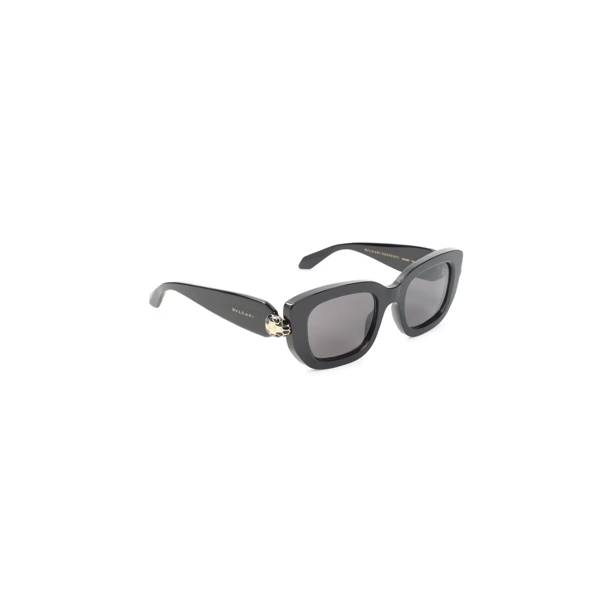 Bvlgari Black Serpenti Forever Rectangular Sungl