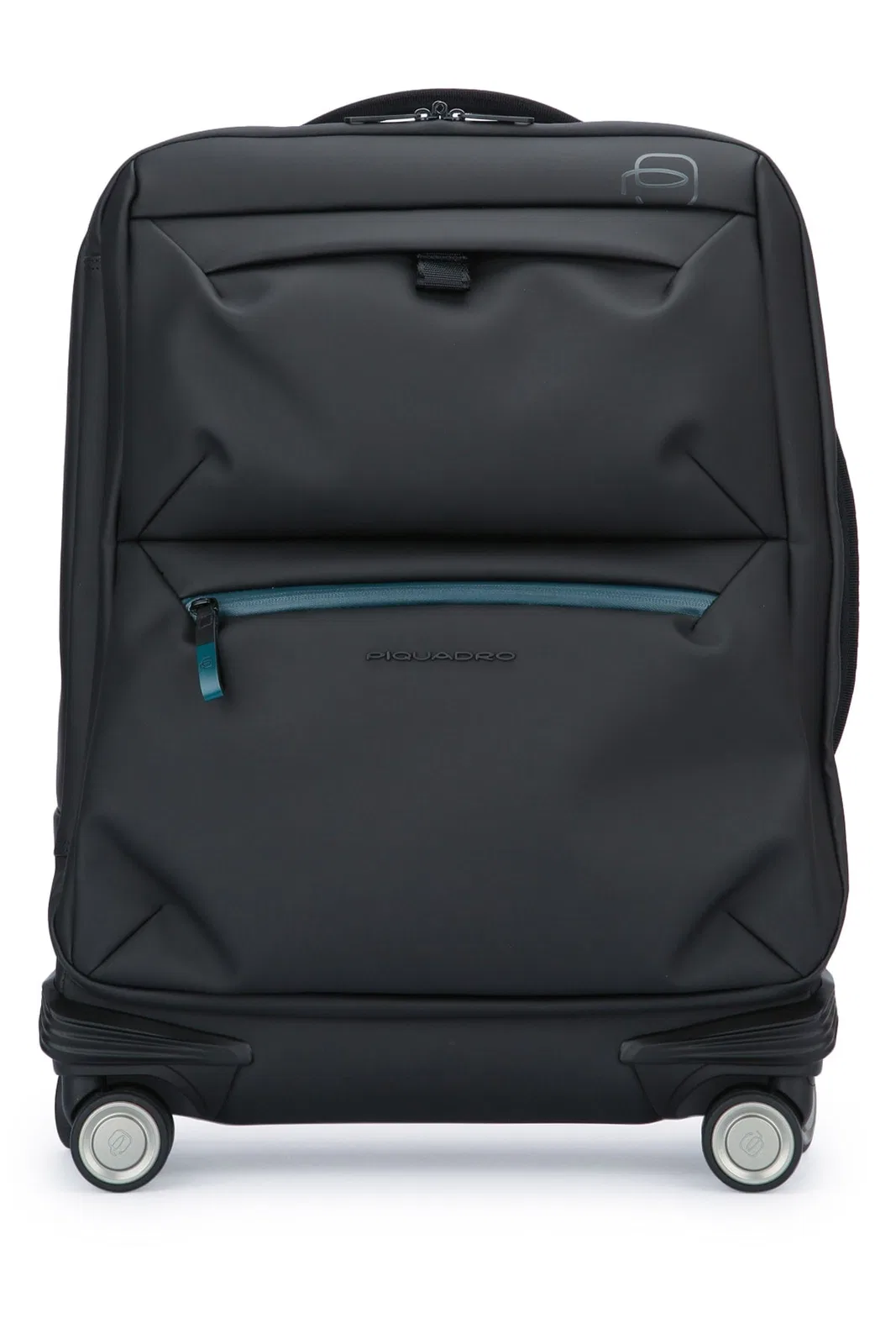 Piquadro Slim Cabin Luggage 4 Ruote In Tessuto Ri