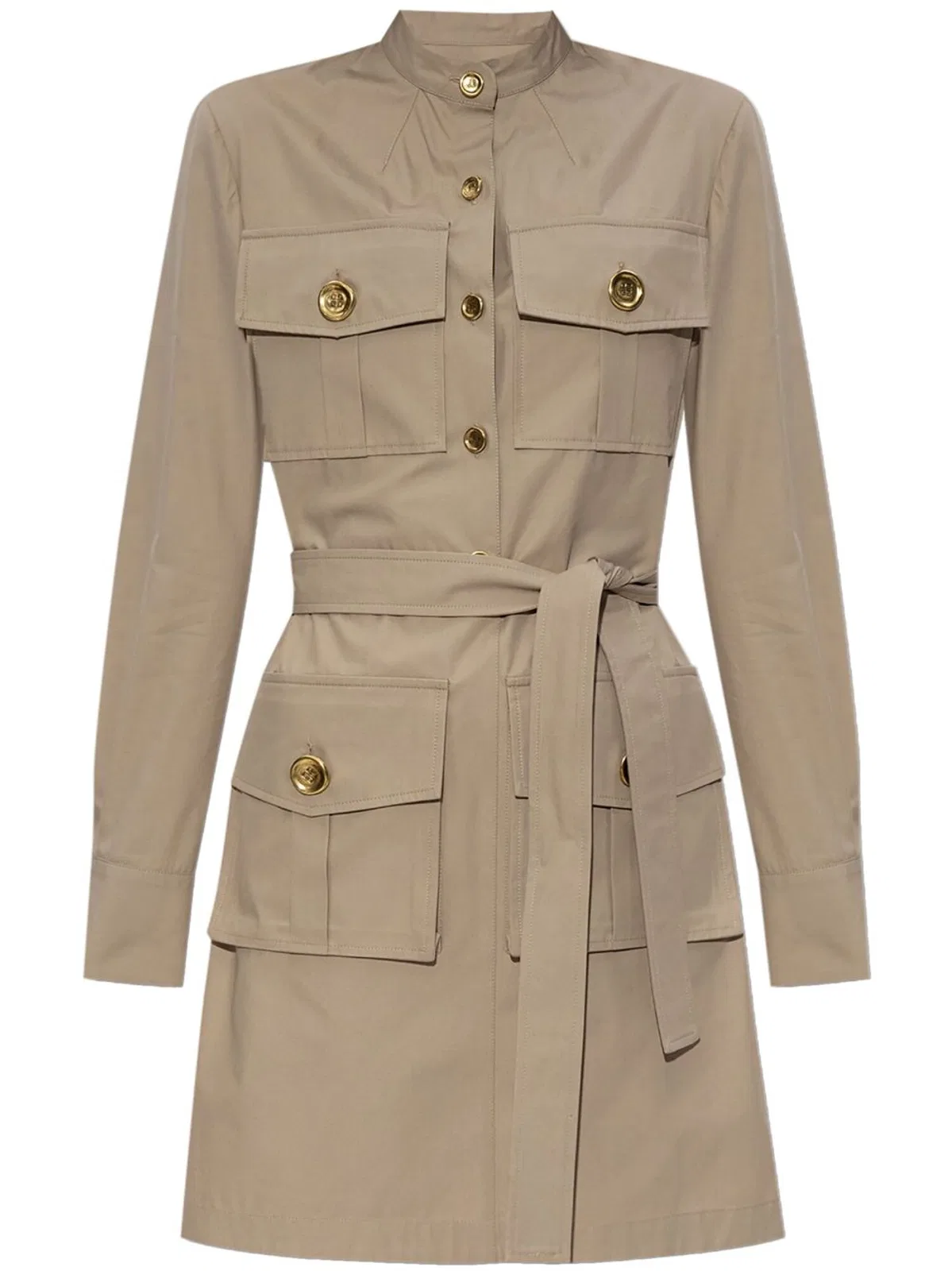 Givenchy Safari Poplin Mini Dress