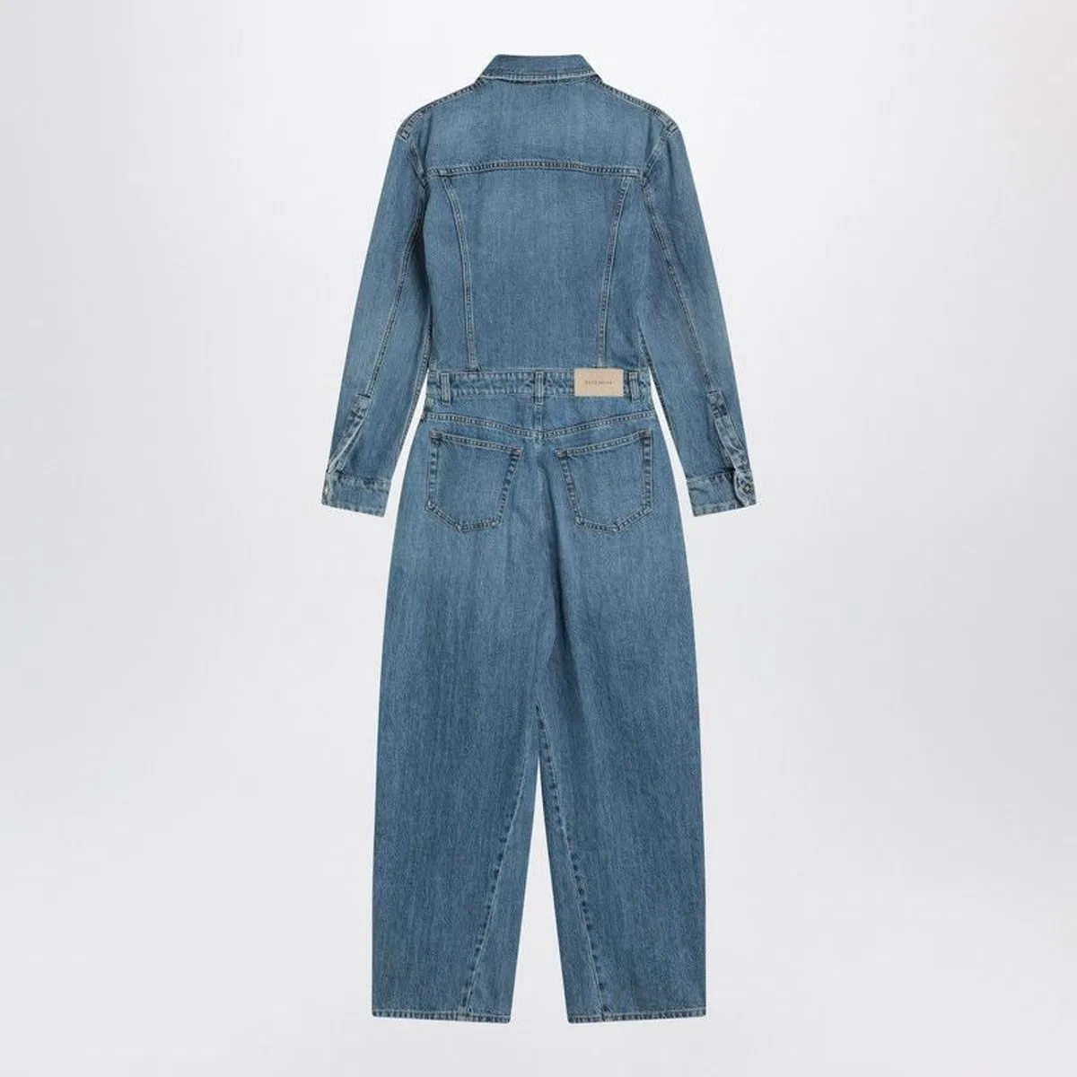 Givenchy Light Blue Denim Jumpsuit