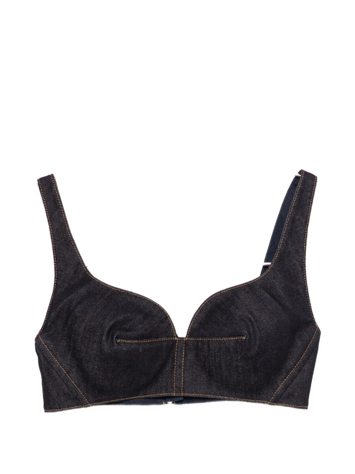 Givenchy Denim Cotton Bra Top
