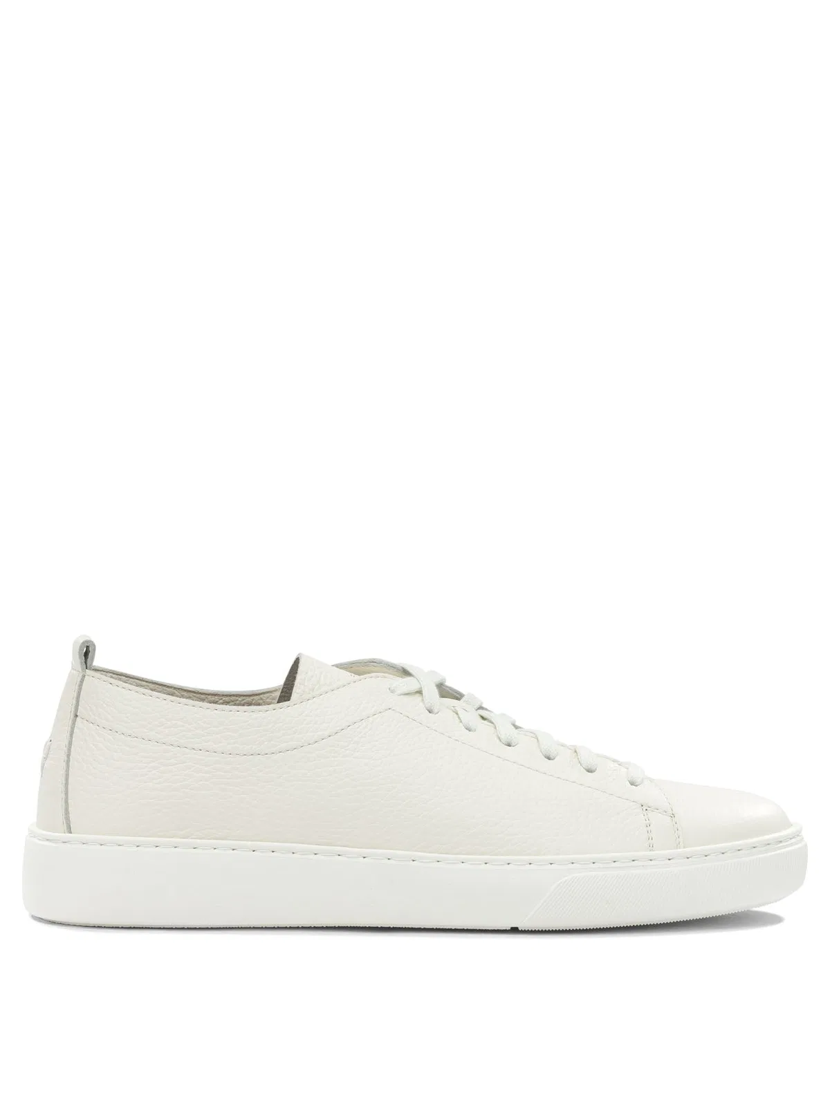 Henderson White Deer Leather Sneakers